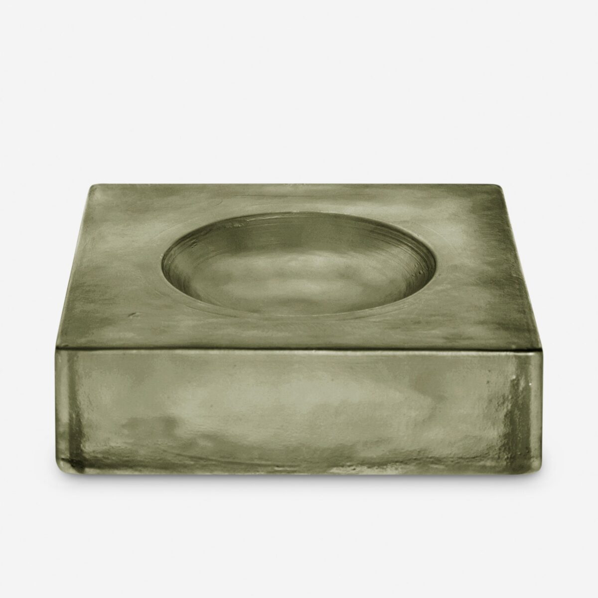 Modern Vintage Glass Catchall - Amber